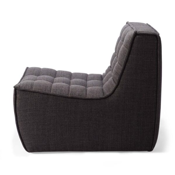 ETHNICRAFT - N701 Sofamodul 1 Seater, Dark Grey - Billede 2
