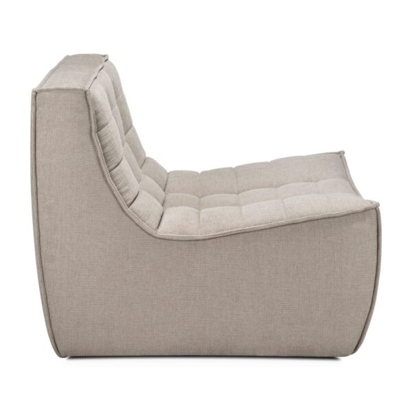 ETHNICRAFT - N701 Sofamodul 1 Seater, Ecru Eco - Billede 2