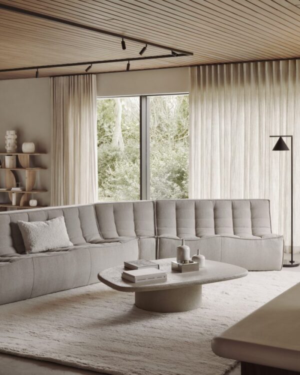 ETHNICRAFT - N701 Sofamodul 2 Seater, Ecru Eco - Billede 4
