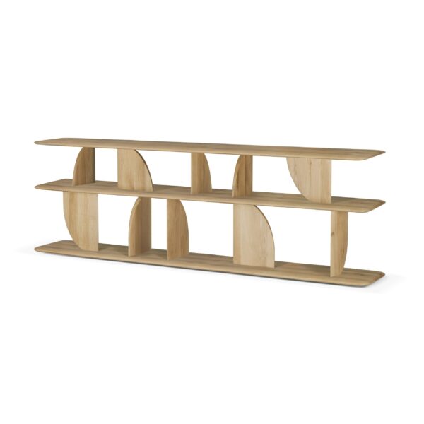 ETHNICRAFT - Geometric Konsolbord, Eg - Billede 2