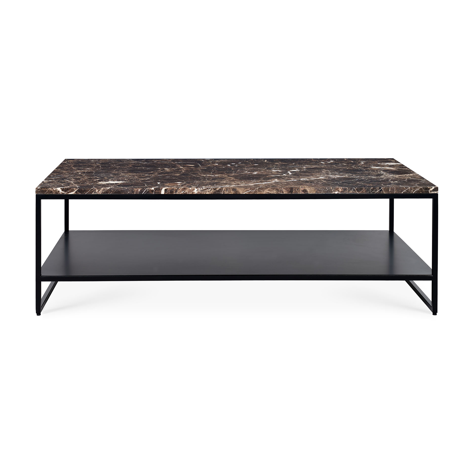 ETHNICRAFT - Stone Sofabord 120x70, Dark Emperador