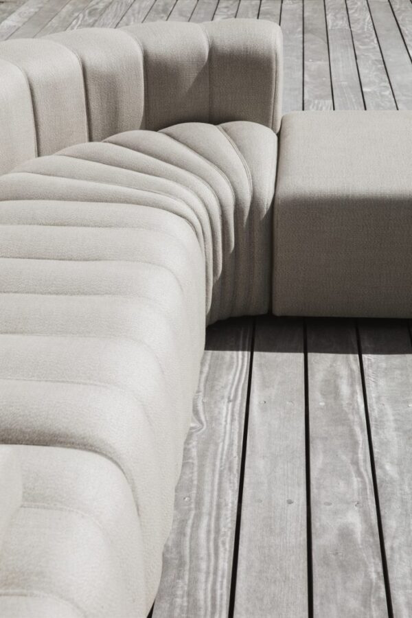 NORR11 - Studio 3 Udendørs Loungesofa, Savane Whisper - Billede 3