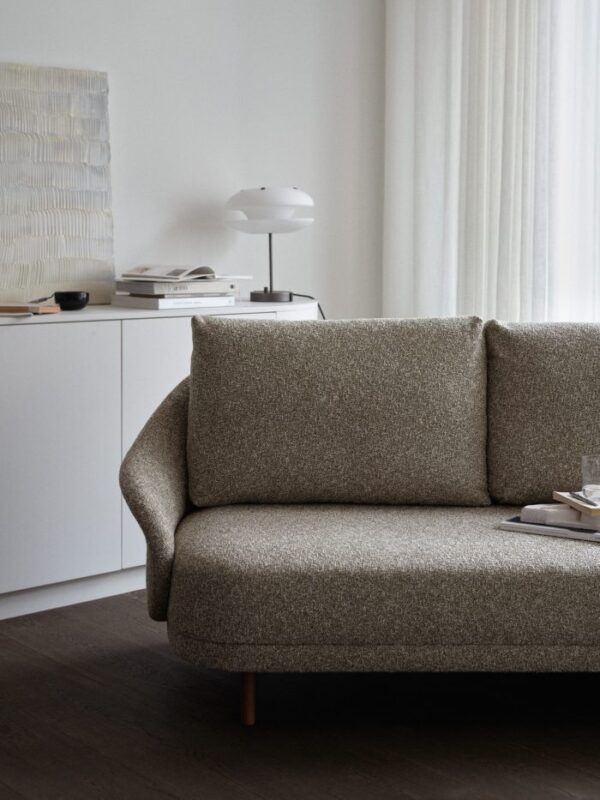 NORR11 - New Wave 2.5 Pers. Sofa, Messing/Barnum 3 - Billede 2