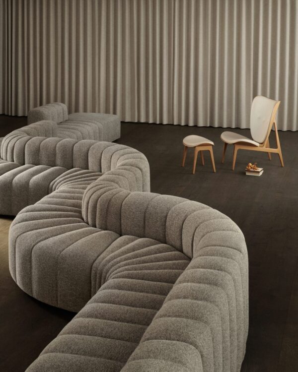 NORR11 - Elephant Ottoman, Dark Smoked/Barnum 3 - Billede 2