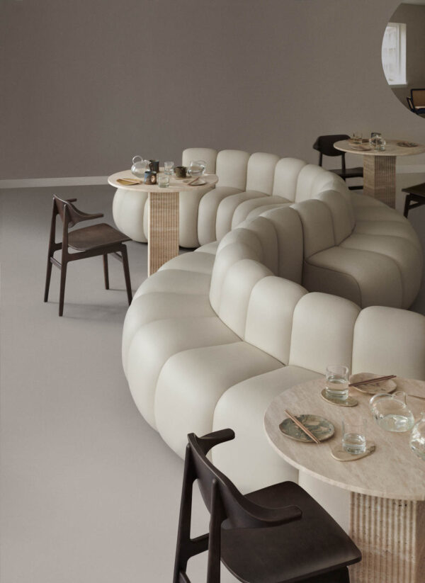 NORR11 - Bufala Spisebordsstol, Sort/Dunes Camel - Billede 2