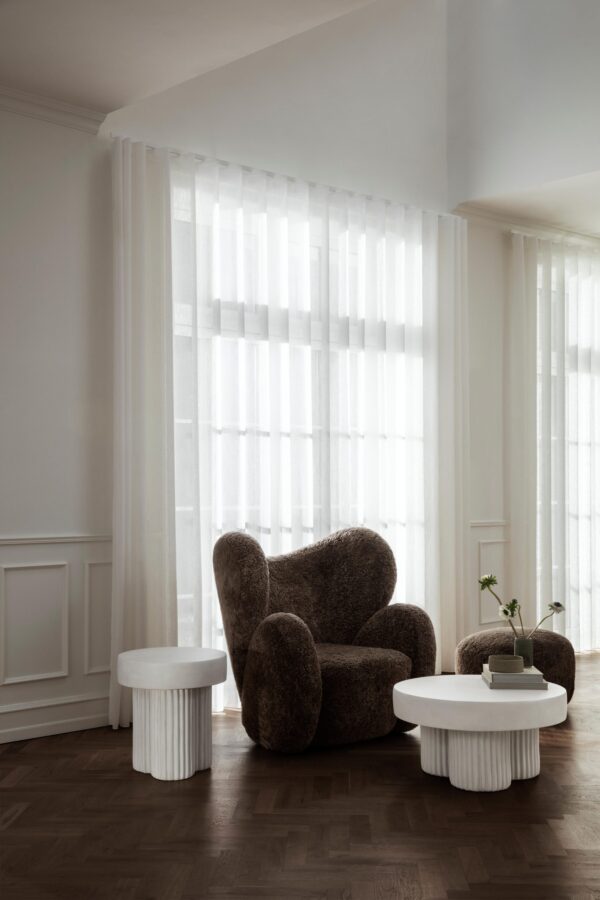 NORR11 - Little Big Pouf, Sheepskin Sahara - Billede 3