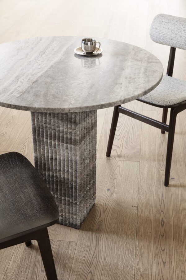 NORR11 - Totem Spisebordsstol, Dark Smoked/Terra Lime - Billede 2