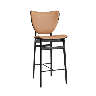 NORR11 - Elephant Barstol H65, Sort/Dunes Camel