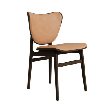 NORR11 - Elephant Chair, Dark Smoked/Dunes Camel