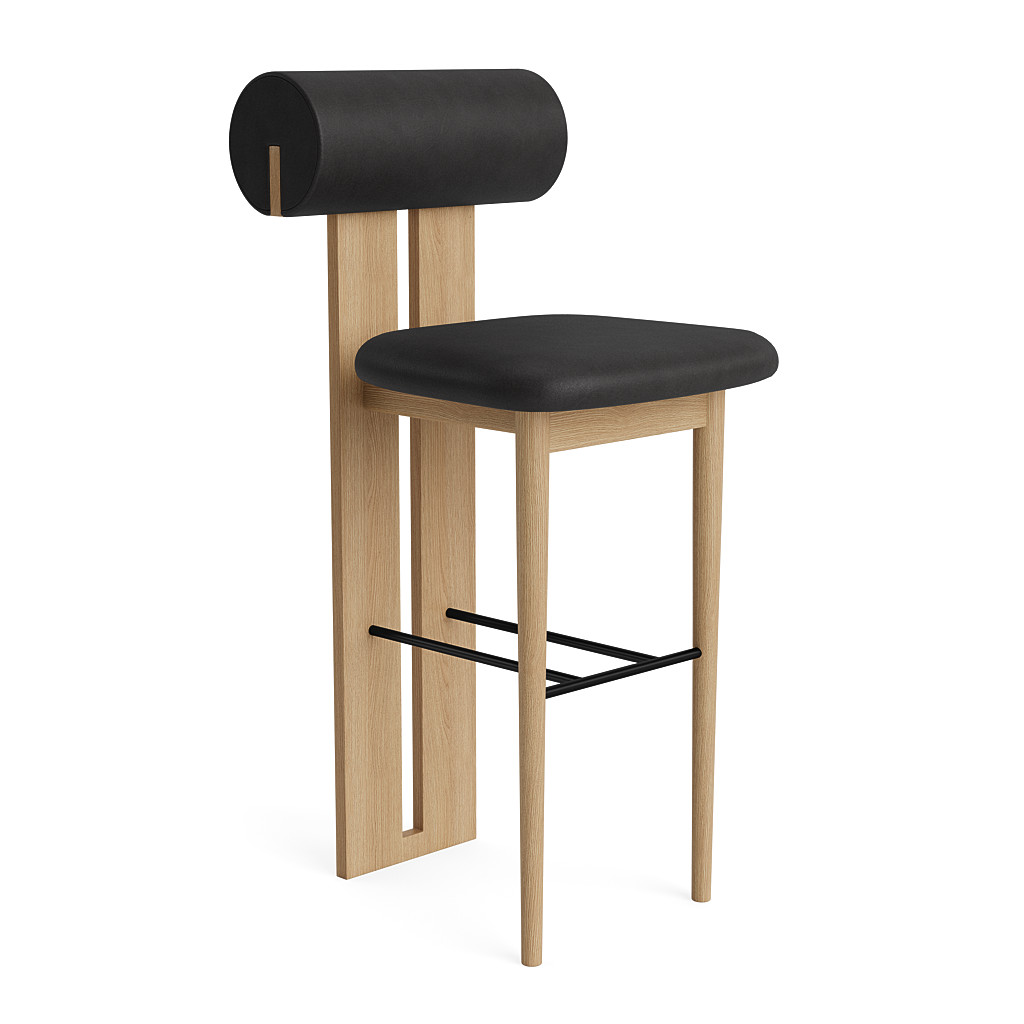 NORR11 - Hippo Barstol 65, Natural/Dunes Anthracite