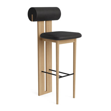 NORR11 - Hippo Barstol 75, Natural/Dunes Anthracite