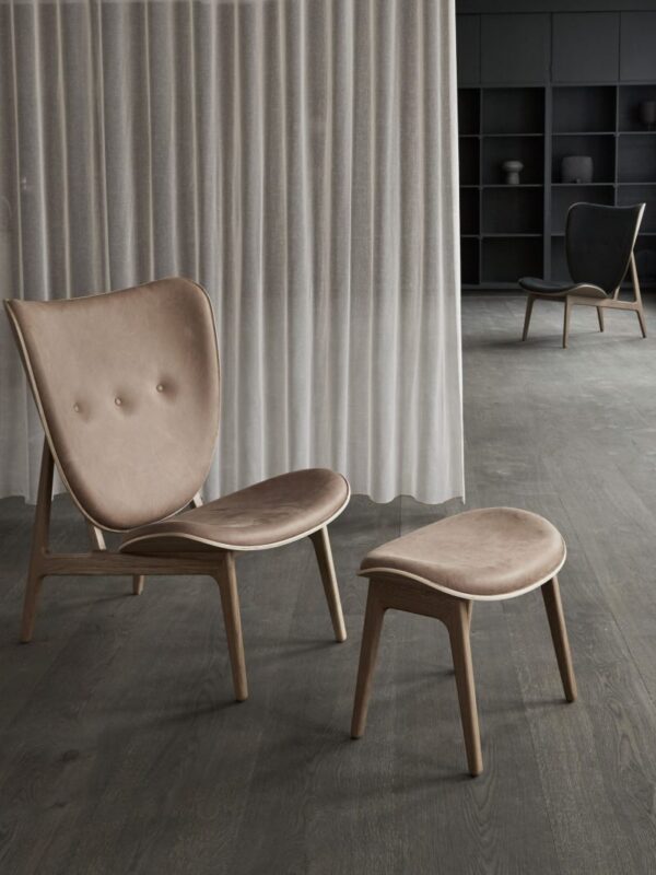 NORR11 - Elephant Loungestol, Sort/Dunes Anthracite - Billede 4