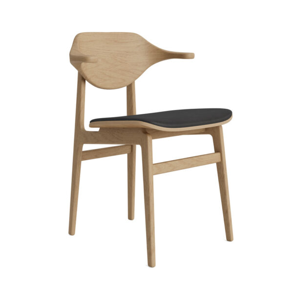 NORR11 - Bufala Spisebordsstol, Natural/Dunes Anthracite