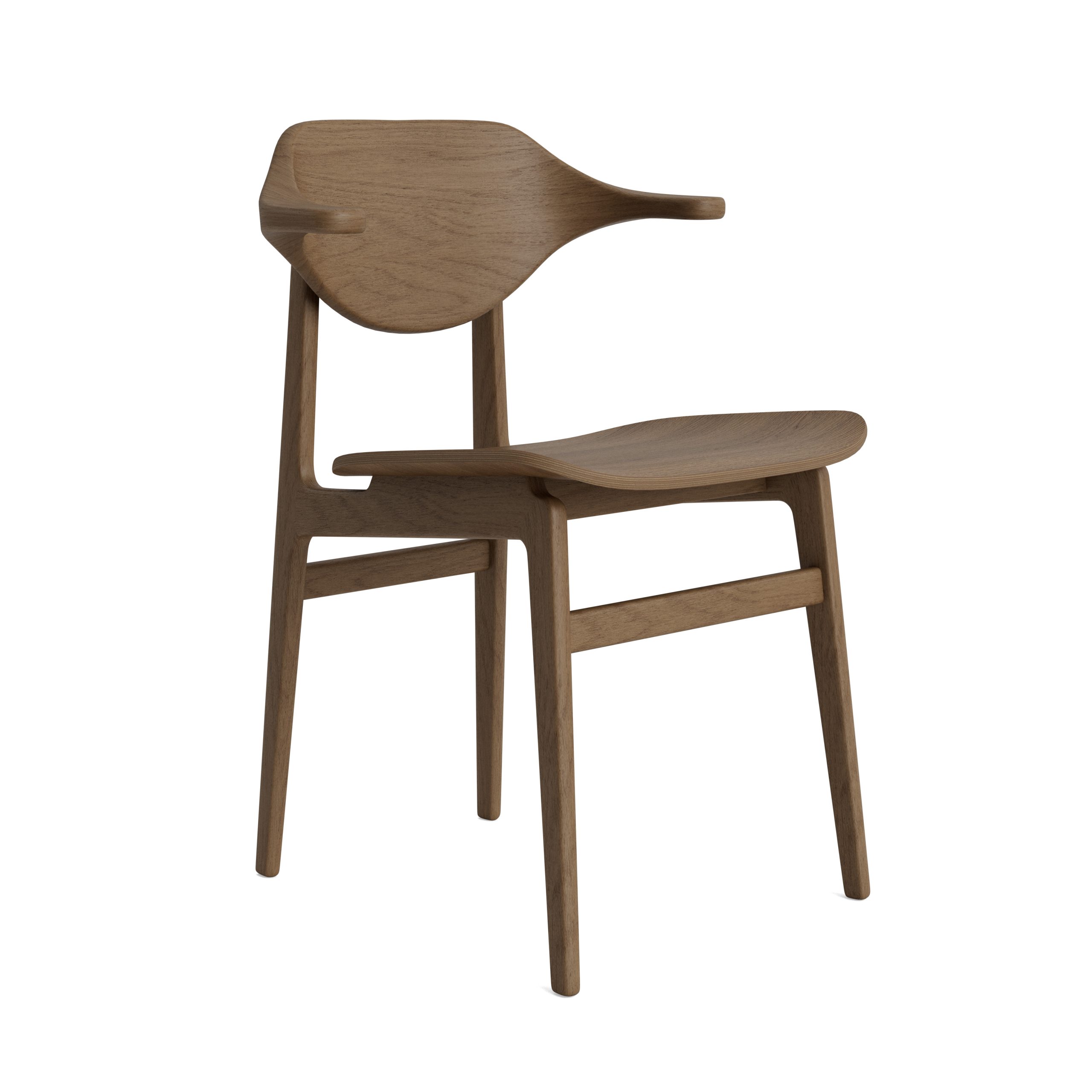 NORR11 - Bufala Spisebordsstol, Light Smoked