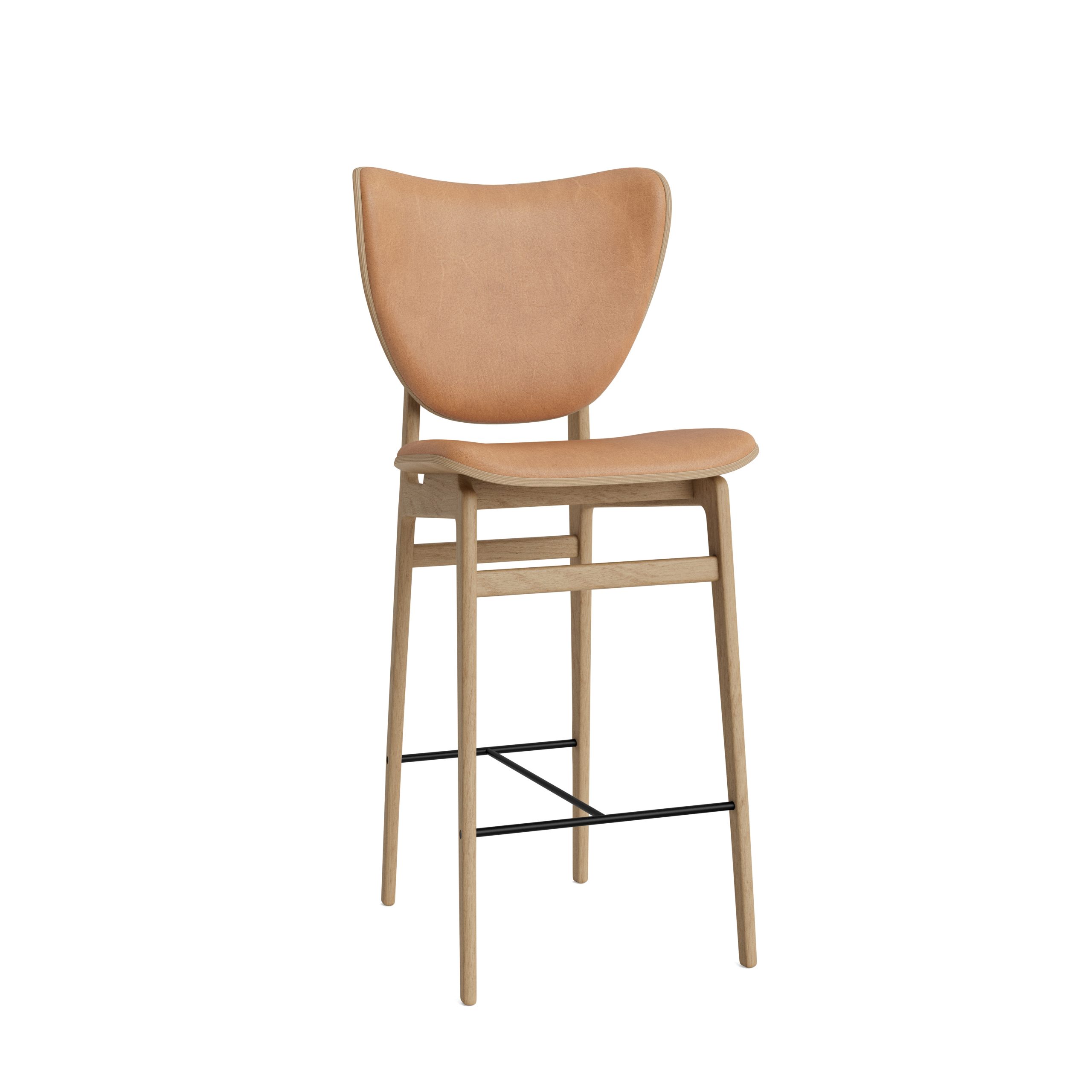 NORR11 - Elephant Barstol H75, Natural/Dunes Camel