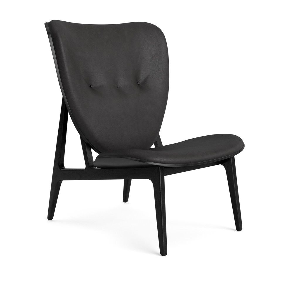 NORR11 - Elephant Loungestol, Sort/Dunes Anthracite