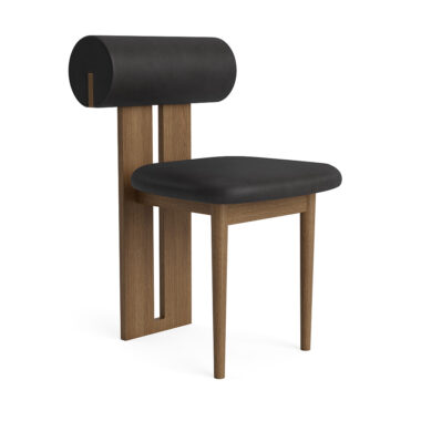 NORR11 - Hippo Spisebordsstol, Light Smoked/Dunes Anthracite