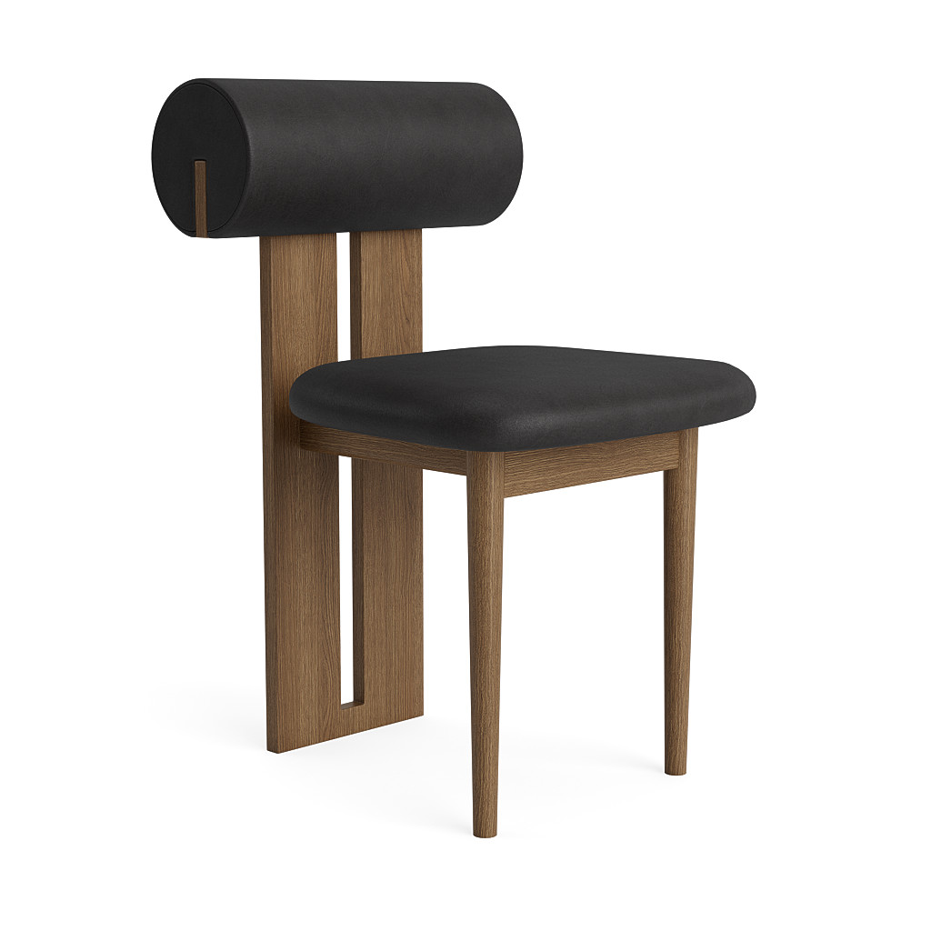 NORR11 - Hippo Spisebordsstol, Light Smoked/Dunes Anthracite