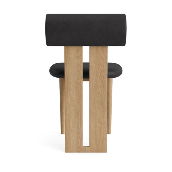 NORR11 - Hippo Spisebordsstol, Natural/Dunes Anthracite - Billede 2