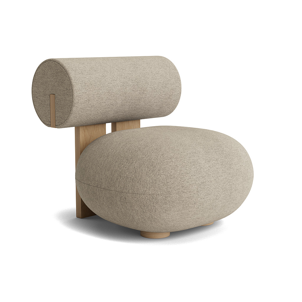 NORR11 - Hippo Loungestol, Natural/Barnum 3
