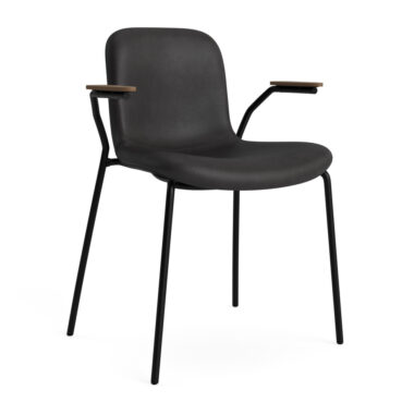 NORR11 - Langue Spisebordsstol, Light Smoked/Dunes Anthracite