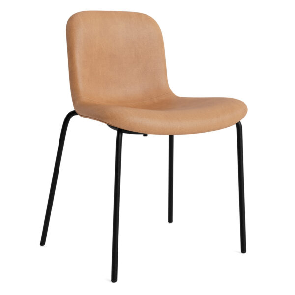 NORR11 - Langue Spisebordsstol, Sort/Dunes Camel