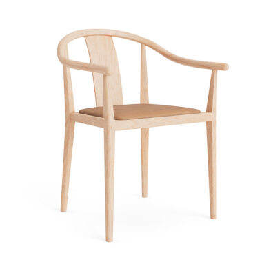 NORR11 - Shanghai Armchair, Natural/Dunes Camel
