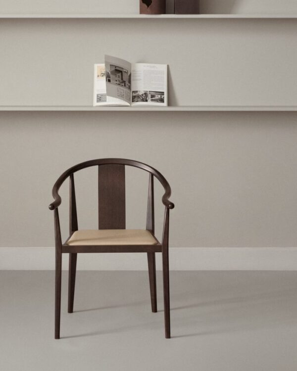 NORR11 - Shanghai Armchair, Dark Smoked/Dunes Camel - Billede 3