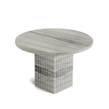 NORR11 - SoHo Sofabord Ø50, Silver