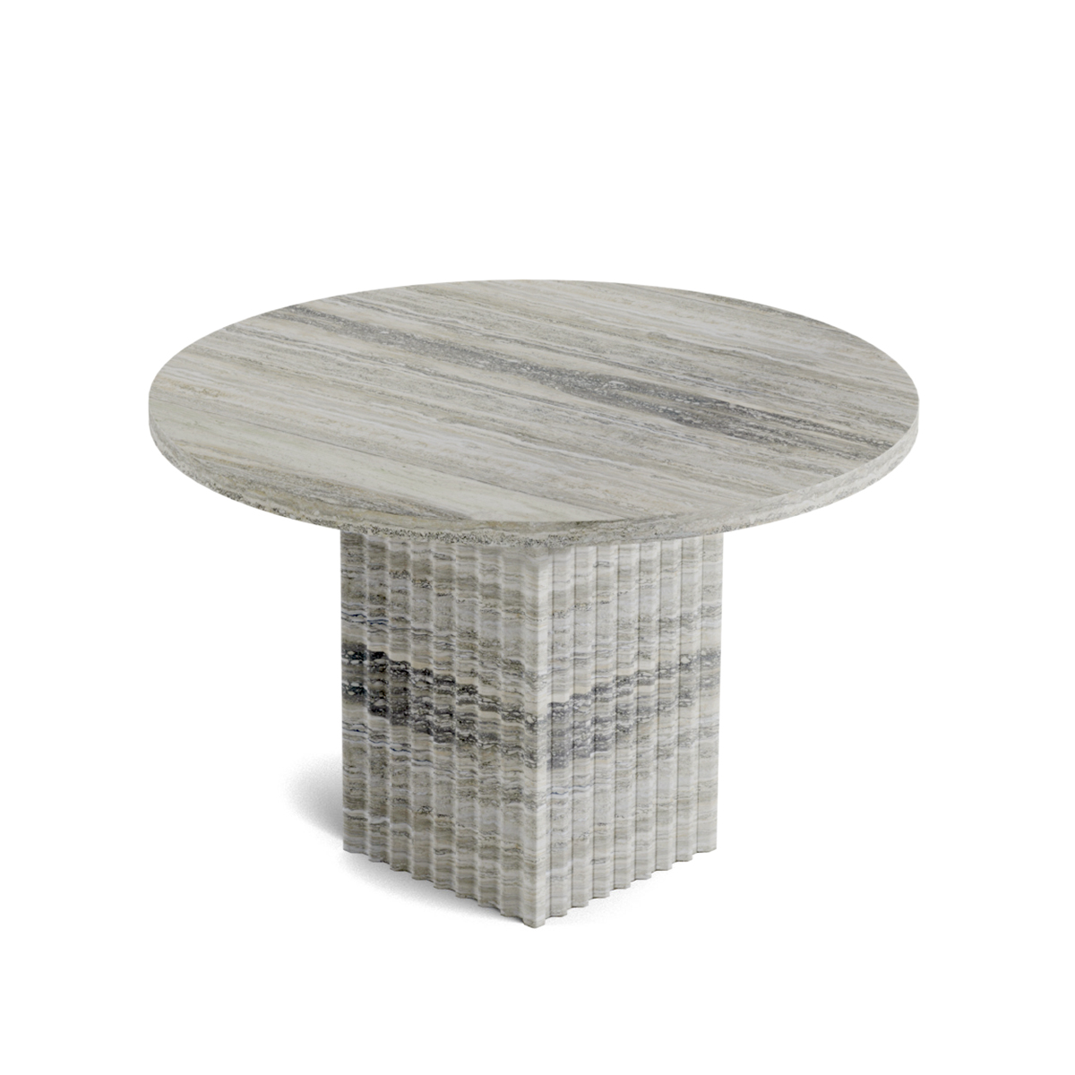 NORR11 - SoHo Sofabord Ø50, Silver