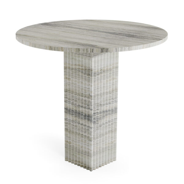 NORR11 - SoHo Spisebord Ø80, Silver