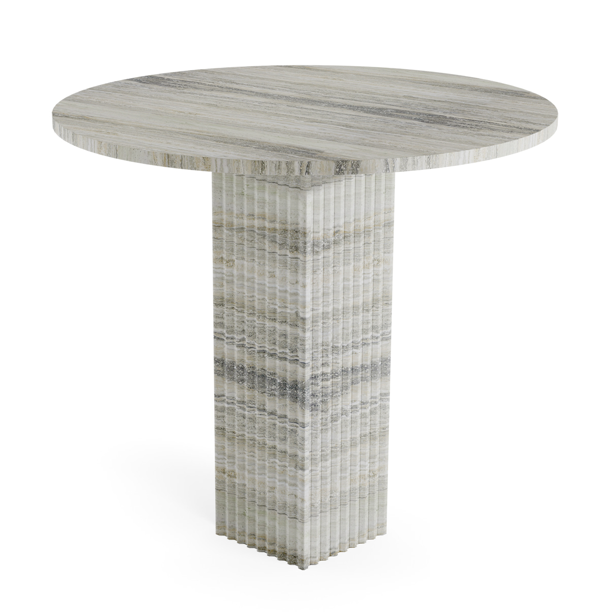 NORR11 - SoHo Spisebord Ø80, Silver