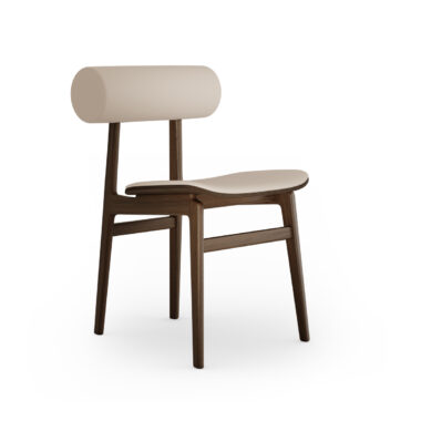 NORR11 - Totem Spisebordsstol, Dark Smoked/Terra Lime