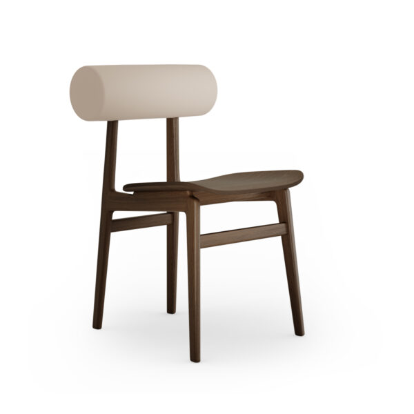 NORR11 - Totem Spisebordsstol, Dark Smoked/Terra Lime