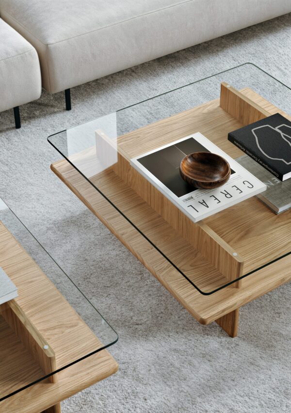 WOUD - Parallel Sofabord 90x90 - Billede 6