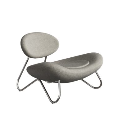 WOUD - Meadow Loungestol, Warm Grey