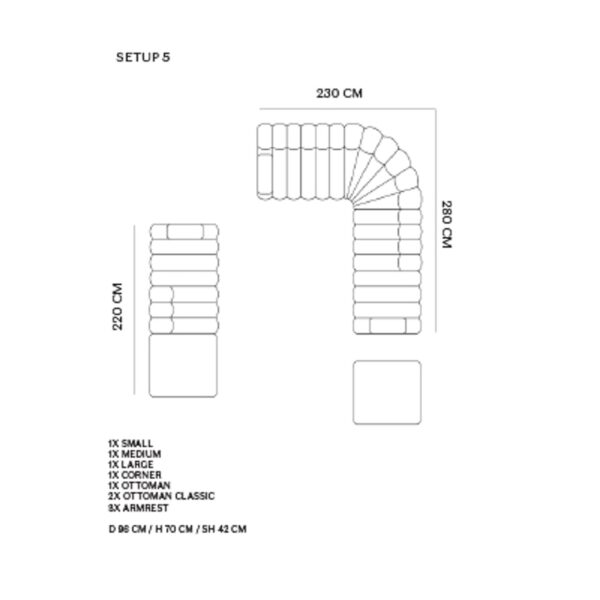 NORR11 - Studio 5 Sofa, Barnum 24 - Billede 5