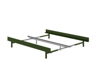 MOEBE - Sengeramme 90-180, Pine Green