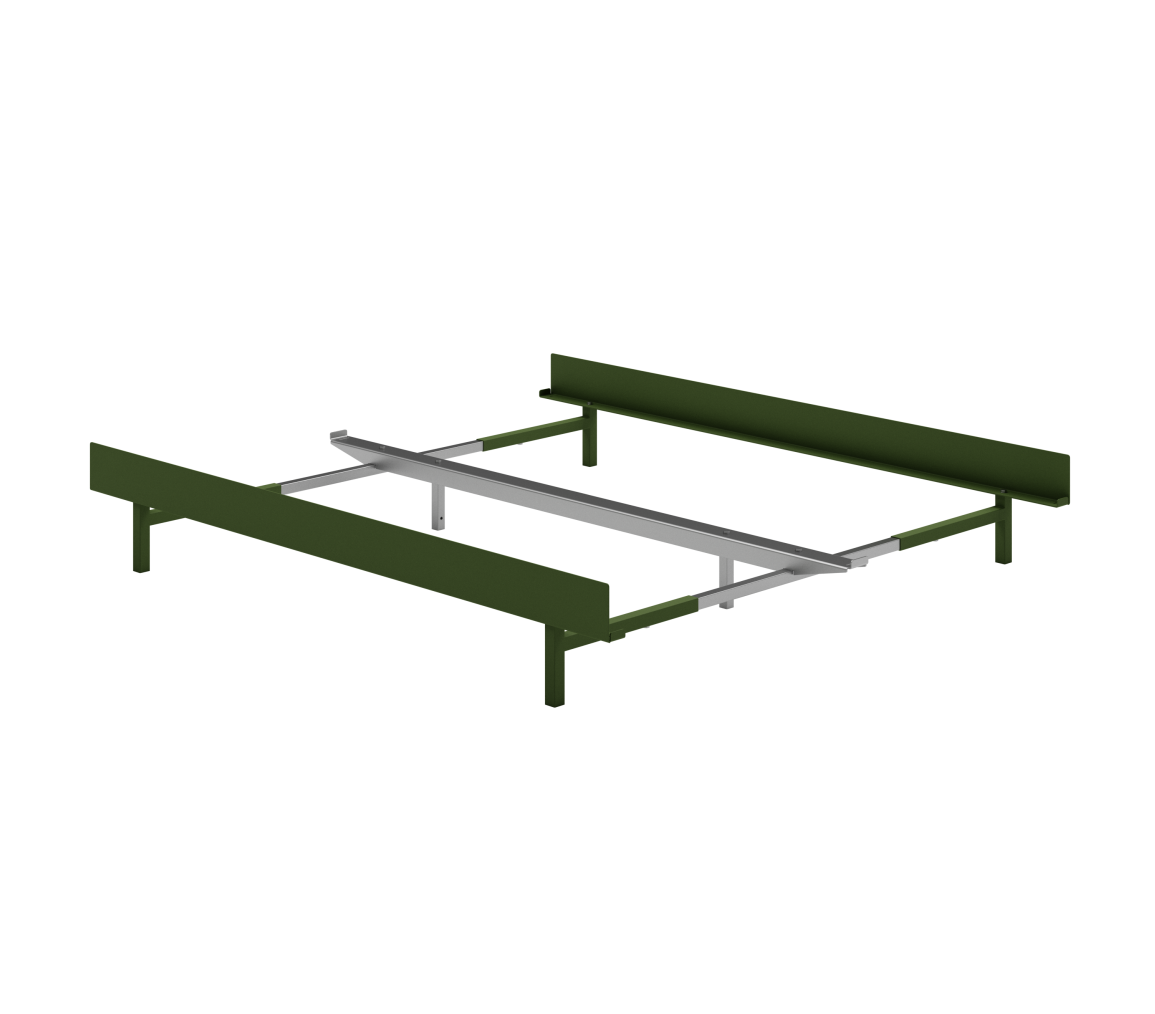 MOEBE - Sengeramme 90-180, Pine Green