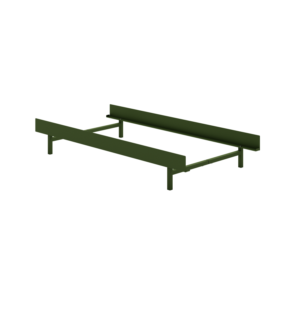 MOEBE - Sengeramme 90, Pine Green