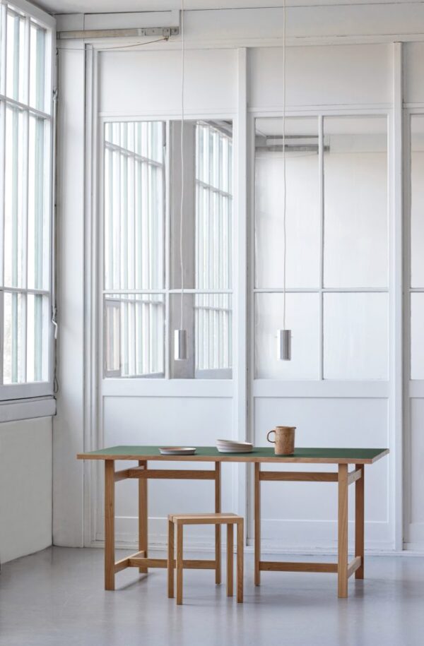 MOEBE - Rectangular Spisebord 160x90, Grøn - Billede 2