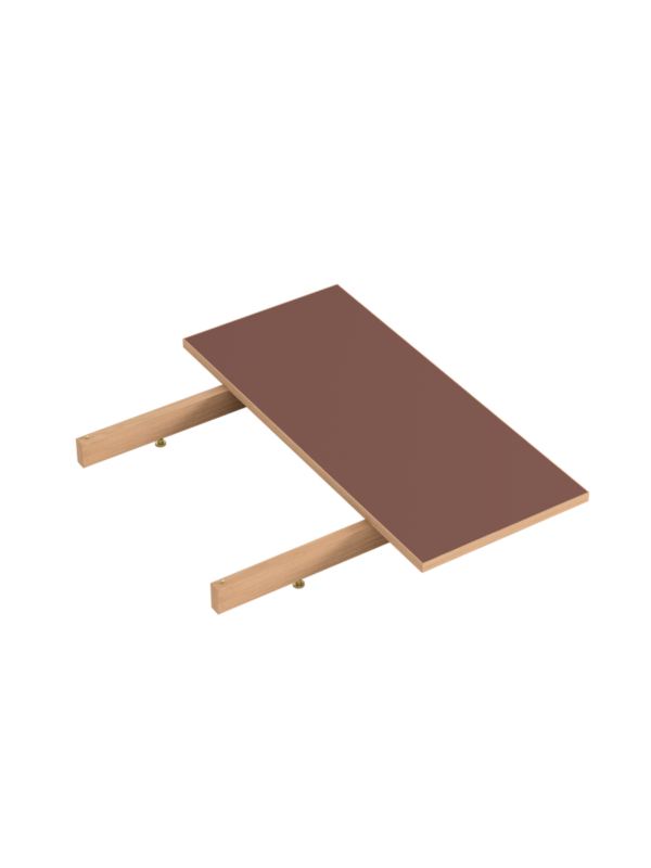 MOEBE - Rectangular Tillægsplade, Burgundy - Billede 2