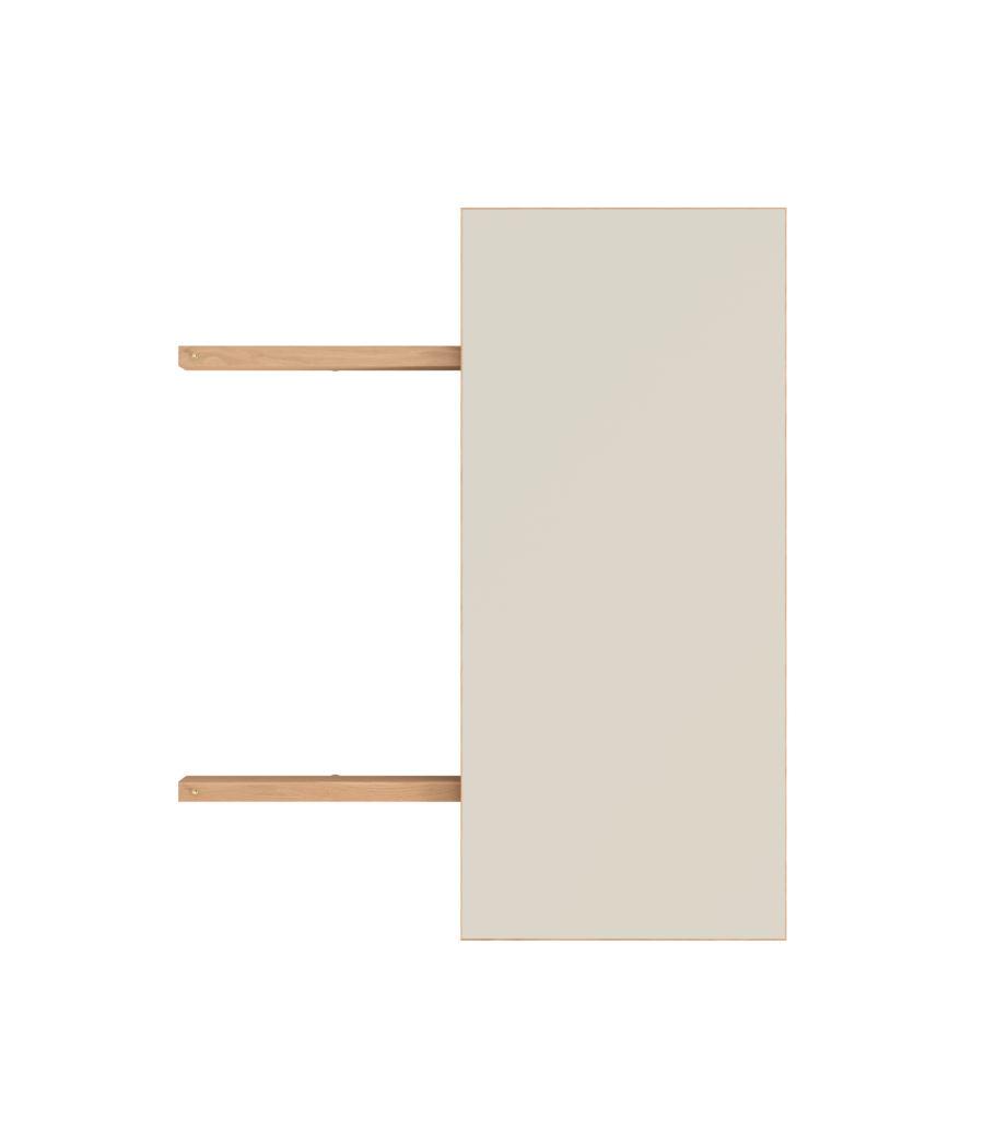 MOEBE - Rectangular Tillægsplade, Warm Beige