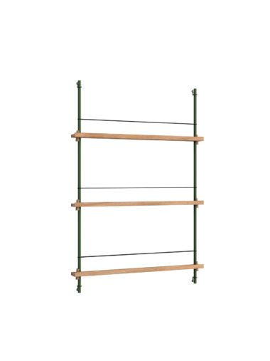 MOEBE - Magasinreol MS.115.1, Eg/Pine Green