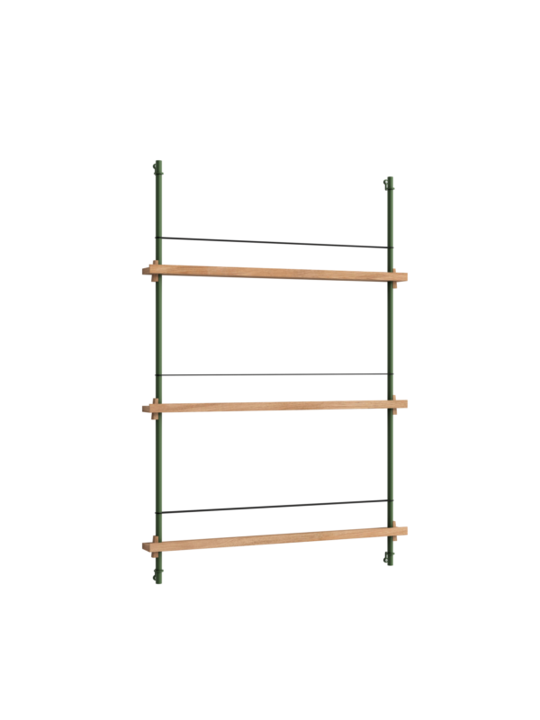 MOEBE - Magasinreol MS.115.1, Eg/Pine Green