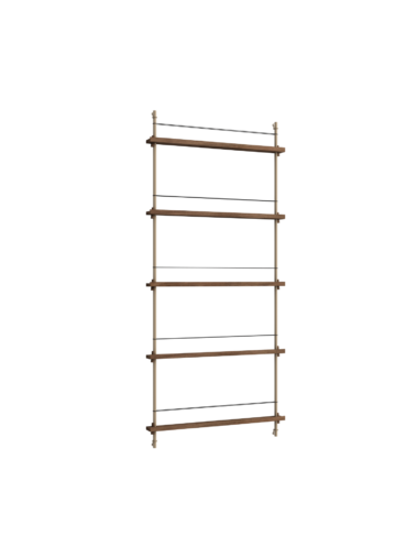 MOEBE - Magasinreol MS.180.1, Smoked Oak/Warm Grey