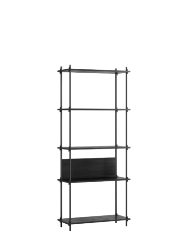MOEBE - Reolsystem S.200.1.A, Sort