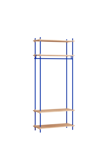 MOEBE - Reolsystem S.200.1.F, Eg/Deep Blue