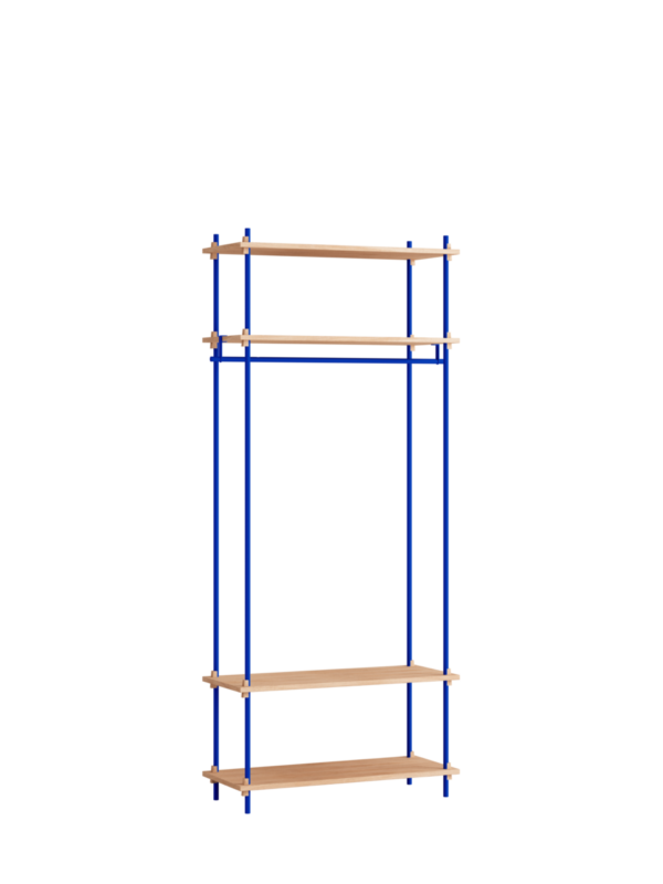 MOEBE - Reolsystem S.200.1.F, Eg/Deep Blue