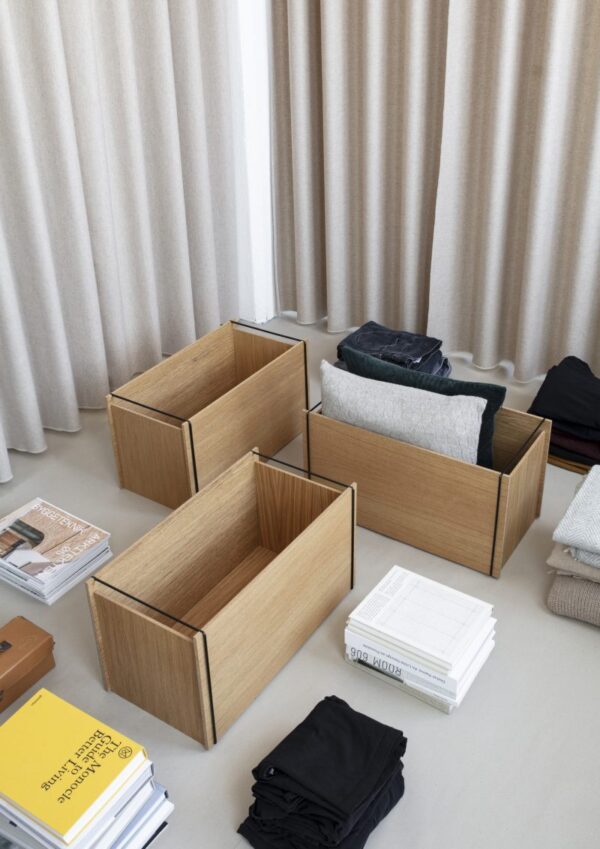 MOEBE - Storage box, Eg/Sort - Billede 4